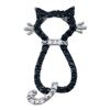 Image 1 : 10KT White Gold 0.20CTW DIAMOND CAT PENDANT