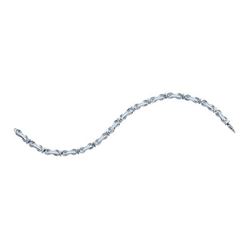 925 Sterling Silver White 0.52CTW DIAMOND FASHION BRACE