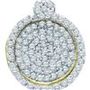 Image 1 : 10KT Yellow Gold 0.33CTW DIAMOND FASHION PENDANT