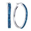 Image 1 : 10KT White Gold 0.27CT DIAMOND FASHION EARRINGS