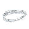 Image 1 : 10KT White Gold 0.02CTW DIAMOND FASHION RING