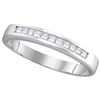 Image 1 : 14KT White Gold 0.25CT DIAMOND INVISIBLE BAND