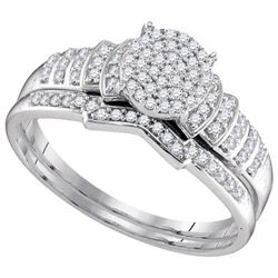 925 Sterling Silver White 0.25CTW DIAMOND MICRO-PAVE BR