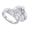 Image 1 : 0.03CT-Diamond HEART RING