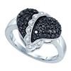 Image 1 : 10KT White Gold 0.64CT DIAMOND FASHION RING