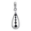 Image 1 : 10KT White Gold 0.13CTW DIAMOND FASHION PENDANT