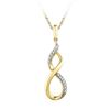 Image 1 : 10K Yellow-gold 0.05CTW DIAMOND FASHION PENDANT