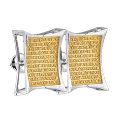 925 Sterling Silver White 0.36CT DIAMOND MICRO-PAVE EAR