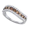 Image 1 : 10KT White Gold 0.75CT DIAMOND FASHION RING
