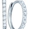 Image 1 : 10KT White Gold 0.35CTW DIAMOND FASHION EARRINGS