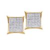 Image 1 : 10KT Yellow Gold 0.45CTW ROUND DIAMOND LADIES MICRO-PAV