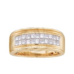 10K 925-Sterling 0.25CTW DIAMOND MICRO-PAVE PENDANT