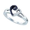 Image 1 : 925 Sterling Silver White 0.17CTW DIAMOND MICROPAVE HEA