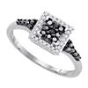 Image 1 : 925 Sterling Silver White 0.30CTW DIAMOND FASHION RING