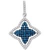 Image 1 : 10KT White Gold 0.50CTW DIAMOND FASHION PENDANT
