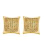 Image 1 : 10KT Yellow Gold 0.10CTW ROUND DIAMOND LADIES MICRO PAV