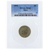 Image 1 : 1866 Shield Nickel Coin with Rays PCGS MS63