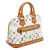 Image 7 : Louis Vuitton White Multicolore Alma MM Satchel Bag