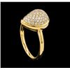 Image 4 : 0.50 ctw Diamond Ring - 18KT Rose Gold