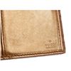 Image 6 : Gucci Metallic Gold Guccissima Leather Long Wallet