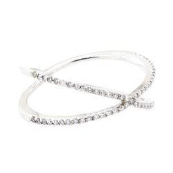 0.20 ctw Diamond Ring - 14KT White Gold