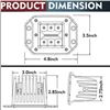 Image 4 : (10) FLUSH MOUNT 5" LED WORK PODS