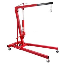 FOLDING 3 TON HYD. SHOP CRANE