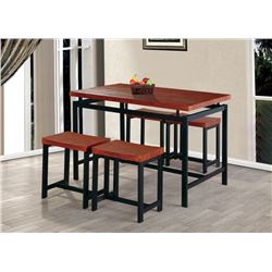 (5) PIECE COUNTER HEIGHT TABLE SET