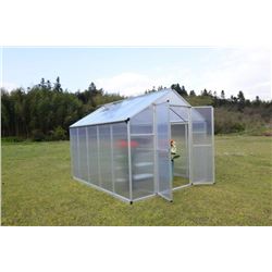 8 X 10 FT. TWIN WALL GREEN HOUSE