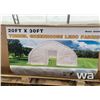 Image 2 : 20 X 30 FT. HEAVY GAUGE TUNNEL GREEN HOUSE