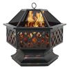 Image 1 : HEX SHAPE OUTDOOR FIRE PIT