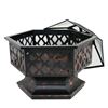 Image 3 : HEX SHAPE OUTDOOR FIRE PIT