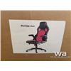 Image 3 : RED & BLACK OFFICE MASSAGE CHAIR