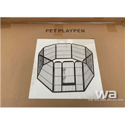 (8) PANEL DOG RUN PLAY PEN FENCE