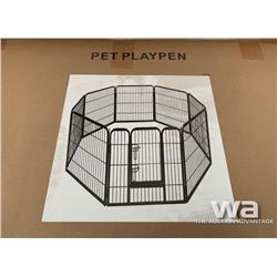 (8) PANEL DOG RUN PLAY PEN FENCE