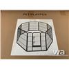 Image 1 : (8) PANEL DOG RUN PLAY PEN FENCE