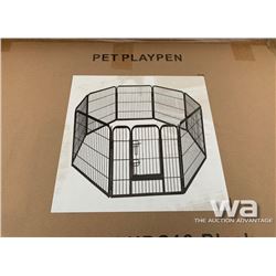 (8) PANEL DOG RUN PLAY PEN FENCE