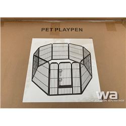 (8) PANEL DOG RUN PLAY PEN FENCE