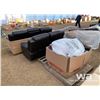 Image 4 : (3) PIECE RECLINING SOFA, LOVESEAT & CHAIR