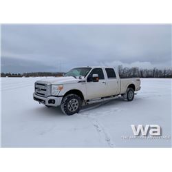 2012 FORD F350 CREW CAB PICKUP