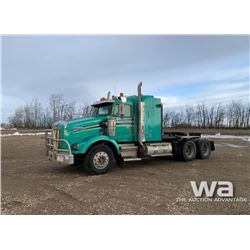 1997 KENWORTH T800 T/A SLEEPER TRUCK