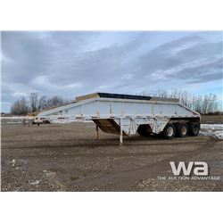 1988 DECAP CROSS DUMP TRIDEM GRAVEL TRAILER