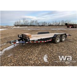 2015 LOAD TRAIL CH8318 TANDEM CAR HAUL TRAILER