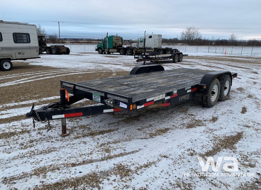 2013 RAINBOW 18 FT TANDEM CAR HAUL TRAILER