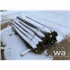 Image 3 : (32) 7 FT. TREATED FENCE POSTS