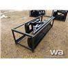 Image 2 : 2019 SKID STEER 86" DOZER BLADE