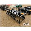 Image 3 : 2019 SKID STEER 86" DOZER BLADE
