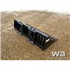 Image 3 : 2019 SKID STEER 78" SKELETON BUCKET
