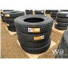 Image 1 : (4) GRIZZLY 11R24.5 TRUCK STEERING TIRES