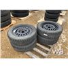 Image 1 : (4) TOYO GSI'5 P235/60R18 WINTER TIRES ON RIMS
